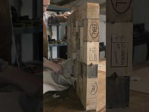 Before the Fancy Tools... There Were Pallet Blocks