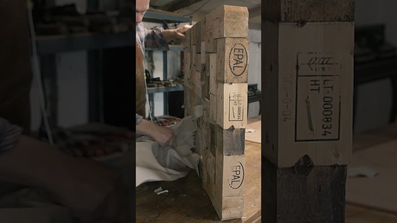 Before the Fancy Tools... There Were Pallet Blocks