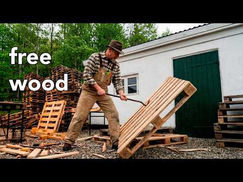 How to take a pallet apart without breaking it