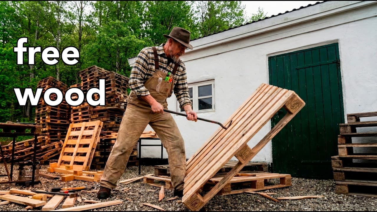 How to take a pallet apart without breaking it